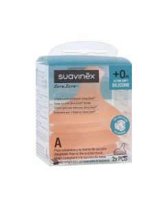 Suavinex Zero Tetinas para Biberón +0 Meses Flujo A