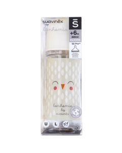 Suavinex Biberón Tetina SX Pro Flujo Denso +6 meses 360 ml