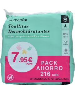 Suavinex Pack Ahorro Toallitas Dermohidratantes
