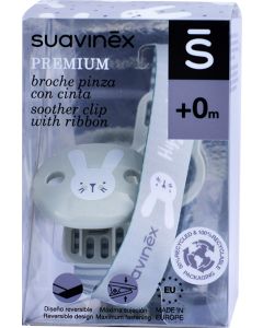 Suavinex Premium Broche Pinza con Cinta
