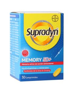 Supradyn Memory 50+ 30 Comprimidos