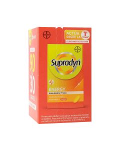 Supradyn Energy 90 días + 30 Gratis