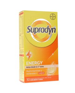 Supradyn Energy 30 Comprimidos Efervescentes