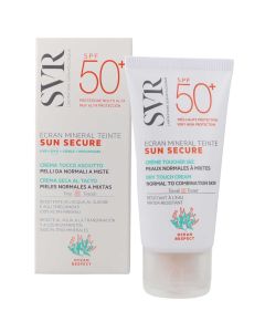 SVR Sun Secure SPF 50+ pieles normales y mixtas con color