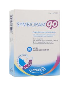 Symbioram Go Complemento alimenticio probiótico en sticks