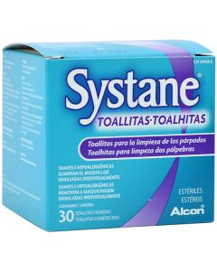 Systane Toallitas Limpieza Párpados 30 uds