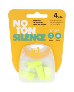 NoTon Tapones Espuma Silence Polvo/Ruido