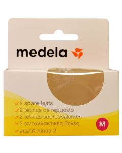 Medela 2 Tetinas De Repuesto Talla M