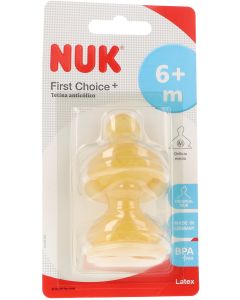 Nuk Tetinas First Choice +6M Látex