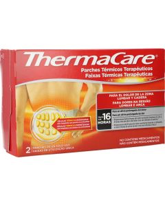 Thermacare 2 parches de calor para zona lumbar y cadera