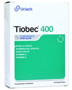 Tiobec 400 Fast-Slow 40 Comprimidos