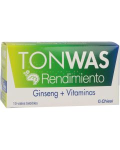 Tonwas rendimiento con Ginseng y Vitaminas