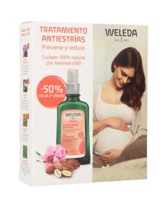 Weleda Aceite de Masaje Antiestrías pack descuento 2ª unidad