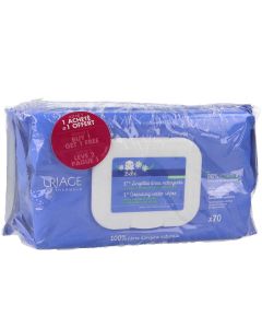 Uriage Pack Duo  Toallitas Limpiadoras Bebé 140 Uds.