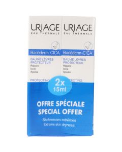 Uriage Duplo Bariéderm-CICA Bálsamo Labial Protector
