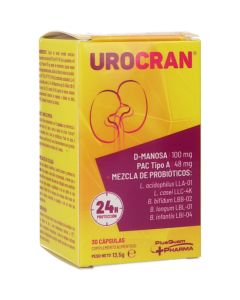 Urocran 30 Cápsulas