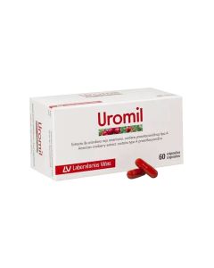 90 Cápsulas Uromil con Arándano Rojo