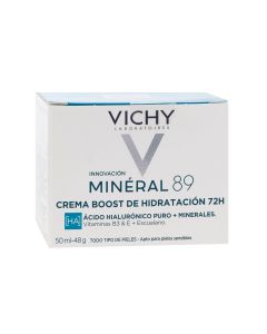 Vichy Mineral 89 Crema Boost Hidratación 72 Horas
