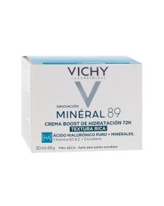 Vichy Mineral 89 Crema Rica 72 Horas