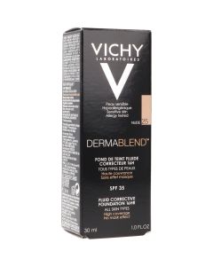 Vichy Dermablend Fondo Maquillaje Fluido 16H 25 Tono Nude