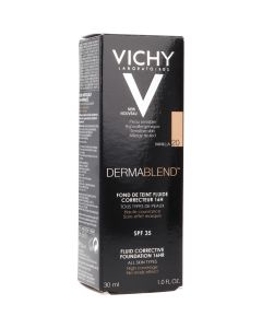 Vichy Dermablend Fondo Maquillaje Fluido 16H 20 Tono Vainilla