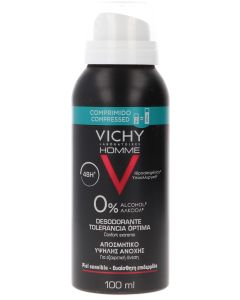 Vichy Homme Desodorante Tolerancia Óptima 100 ml