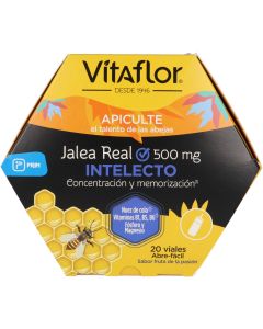 Vitaflor Intelecto Jalea Real 500 mg 20 Ampollas