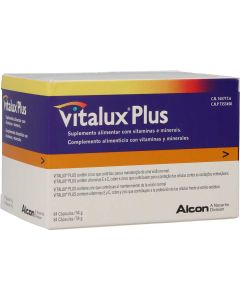 Vitalux Plus complemento alimenticio para la visión