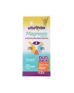 Vitalprim Duo Pack Magnesio+Vitamina B6+Glucosam