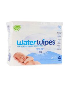 WaterWipes Toallitas Húmedas Pack 4 x 60 Uds.