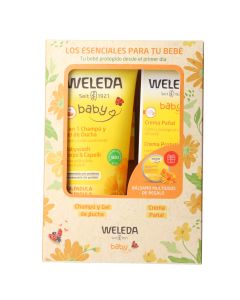 Weleda Pack Gel De Ducha + Crema Pañal