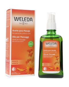 Weleda Aceite de Masaje Recuperación Efecto Calor Árnica Bio