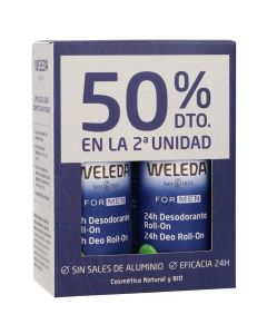 Weleda Duplo Desodorante Roll-On Men 2x50ml