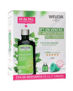 Weleda Pack Tratamiento Anticelulítico Aceite de Abedul 2 x 100 ml