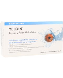 Yeloin Ectoin y Ácido Hialurónico 30 Monodosis