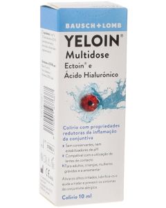 Bausch+Lomb Yeloin Multidosis Ectoin y Ácido Hialurónico 10 ml