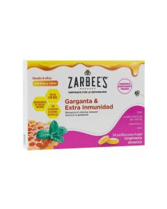 Zarbee’s Pastillas Garganta y Exta Inmunidad