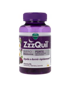 ZzzQuil Natura Forte – Gummies de Melatonina para Dormir Rápido y Sin Somnolencia