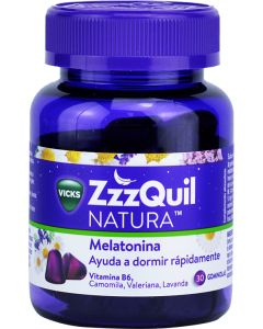 Vicks ZzzQuil Natura Gominolas Melatonina