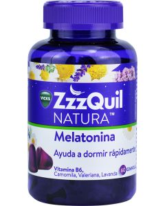 Vicks ZzzQuil Natura Gominolas Melatonina 60 gominolas