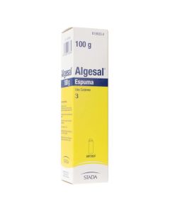 Algesal 10 mg/g + 100 mg/g espuma cutánea 1 envase a presión 100 g