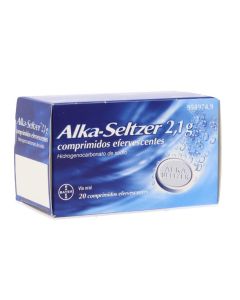 Alka-seltzer 2,1 g 20 comprimidos efervescentes