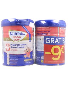 Nutribén Innova 3 Duplo Leche de Crecimiento 800 gramos x 2