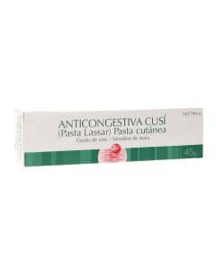 Anticongestiva cusi pasta topica 1 tubo 45 g