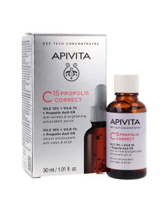 Apivita Sérum Corrector C15 Propóleo - Antioxidante y Antiarrugas