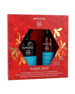 APIVITA Pack Hidratación Capilar | Champú + Acondicionador