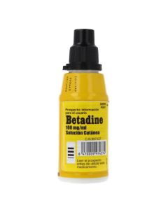 Betadine 100 mg/ml solucion cutanea 1 frasco 125 ml