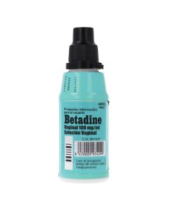 Betadine vaginal 100 mg/ml solucion vaginal 1 frasco 125 ml