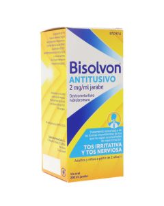 Bisolvon antitusivo 2 mg/ml jarabe 1 frasco 200 ml