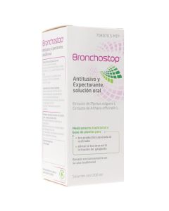 Bronchostop antitusivo y expectorante solucion oral 1 frasco 200 ml